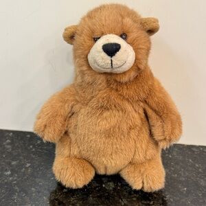Vintage CHARMIN Toilet Paper Stuffed Plush Brown Bear RUSS 8"